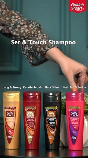 Set and Touch Shampoo Range