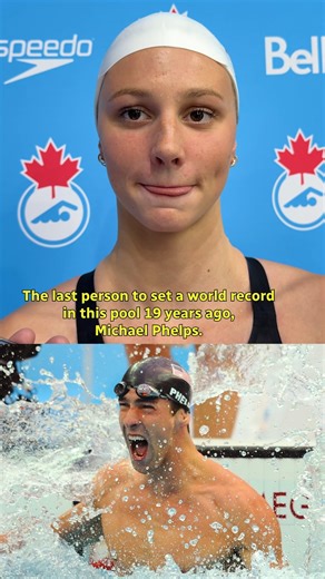 564K views · 12K reactions | The moment Summer McIntosh learns Michael Phelps was the last person to set a world record in the same pool she just broke the 400m freestyle world record in Phelps set 3 world records at the Saanich Commonwealth Place pool during the 2006 Pan Pacific Championships Will McIntosh break another tonight when she takes on the 800m free? Watch live now on CBC Gem | CBC Sports | Facebook