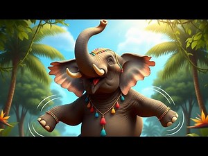 The Dancing Elephant's Song | Animal Song | An original Song by Yoyo Kids | Nursery Rhymes