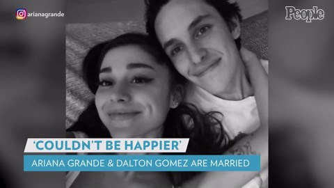 Ariana Grande Marries Dalton Gomez in 'Tiny and Intimate' Wedding Ceremony