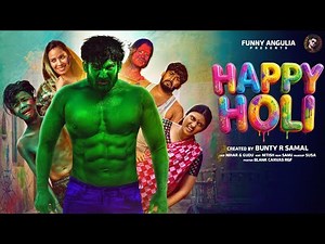 Happy Holi//Odia Comedy//Funny Angulia//Mr Dhenkanalia
