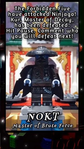 The Forbidden Five Attack Ninjago City