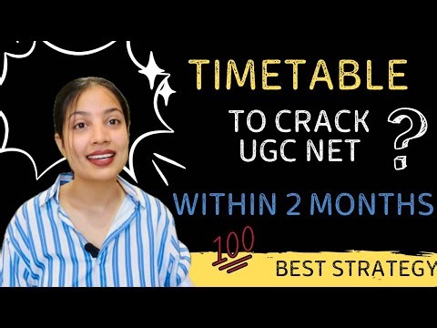 How to Crack UGC NET in Just 2 Months | Smart Strategy & Study Plan