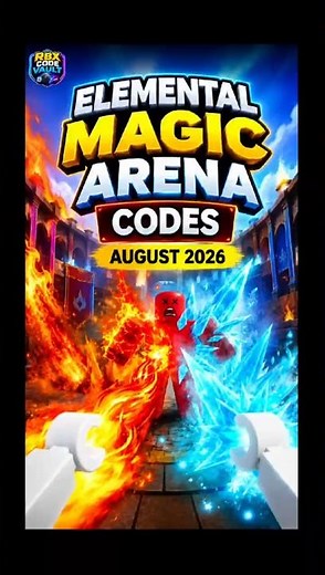 🔥 NEW Elemental Magic Arena Codes (August 2026) | Free Rewards #roblox #codes