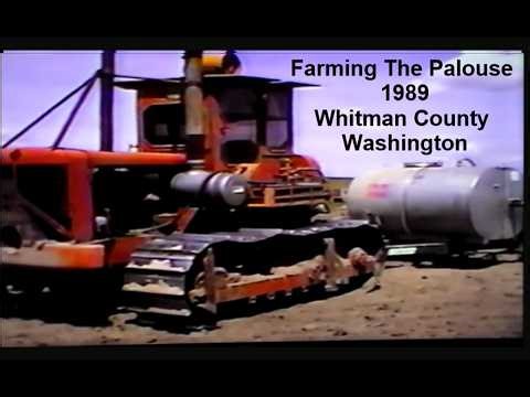 Farmers On The Palouse 1989 Aqua Fertilizing Near Ewan Lamont Whitman County Wash