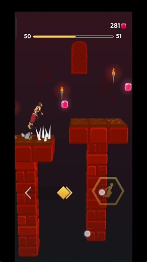 Prince of Persia Escape Level 50 | All Gems Collected #princeofpersia #princeofpersiaescape