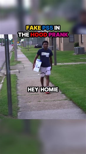 Hilarious Fake PS5 Prank in the Hood