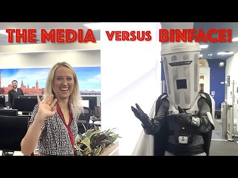 Count Binface versus the world's media
