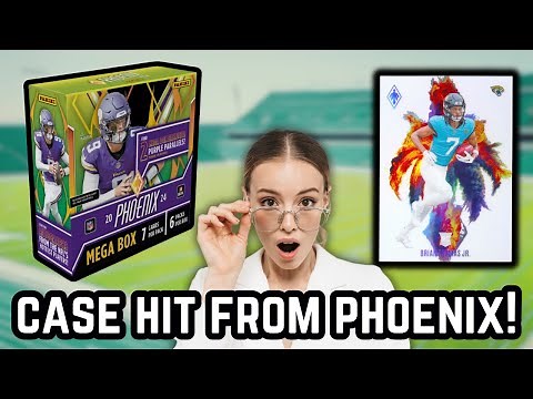 I GOT THE CASE HIT! 2024 Phoenix Football Mega Box Review!