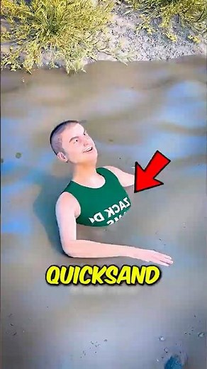 Quicksand? 😳 Don’t Struggle or You’ll Sink Faster