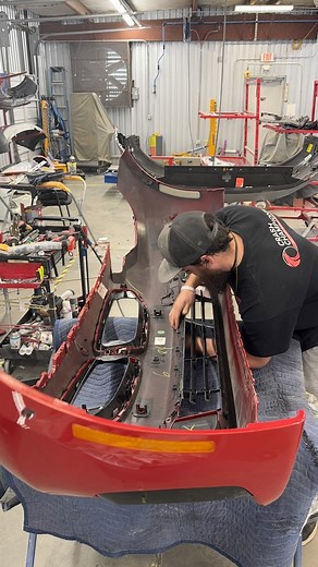 13 reactions | Rebuilding a BMW 2 series front bumper! #CrashChampions #CollisionRepair #rebuild #BMW #bodytech #bodyshop #shoplife #nobodylikeyou #jordanramble | Justin Wyatt | Facebook