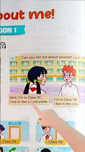 Học tiếng anh lớp 5 Unit1 Lesson 1.1.b Global Success