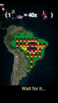 How Many [Country] Can Fit Inside [Country]?#geography #shorts #sizecomparison