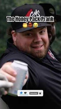 The Honey Pack Prank on Golf Course 🍯🧱😂 #fullsendgolf #nelk #nelkboys #prank #comedy #honeypack