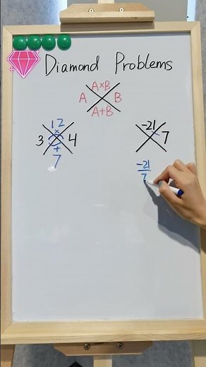 How to solve diamond problem? #mathclass