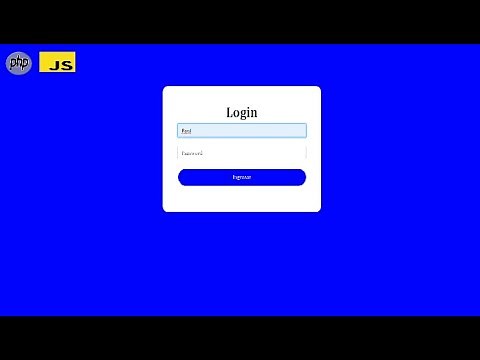 Login en php y mysql ➕ javascript - Fetch 👩🏻‍💻