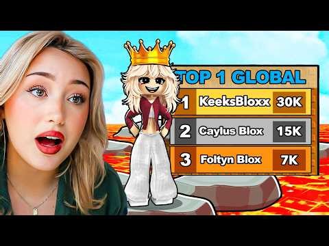 Getting #1 LEADERBOARD In Survive Lava for Brainrots!