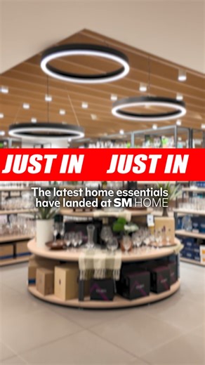 New year, new home essentials to love! 🛋️✨ Discover the latest arrivals at SM HOME and give your space a fresh update. From stylish decor to cozy essentials, refresh every corner of your home with comfort, style, and inspiration for the year ahead. Shop now and start the year with a home you’ll love! 🏡 For all things home, shop SM Home anytime, anywhere! 🛒 In-Store 💻 www.smhome.ph 📱 SMAC & Shop App 🛍️ Personal Shopper | SM Home