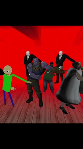 #grannyhorrorgame #granny #dance #nun #slenderman #baldi #tanos | horrorgame