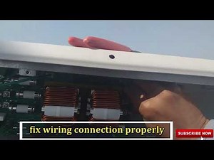 HOW TO REPLACE NOISE FILLTER PCB IN DAIKIN VRV 4| كيفية استبدال بورد noise fillter - دايكن vrv