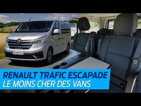 Essai Renault Trafic Escapade (2026) : van à petit prix ou gros monospace sans malus ?