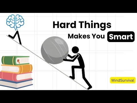 🧠 Why Hard Things Make You Smarter | Psychology Explained | mindsurvival
