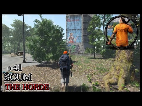 スカム【SCUM】THE HORDE 実況#41 オープンワールドゾンビサバイバルゲーム最高峰のクオリティで作られた神ゲーに大型アップデートが入ったので攻略する （ホード）