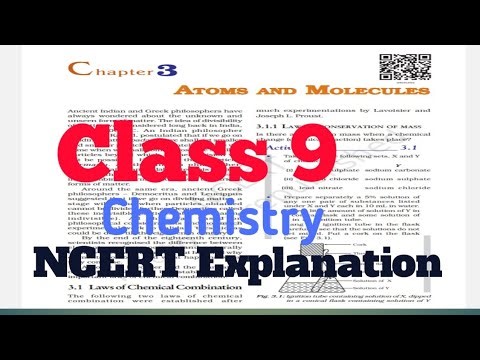 Atoms and molecule class 9 Chemistry Chapter 3