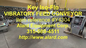 Key Iso-Flo VIBRATORY FEED CONVEYOR, vibrating feeder, Y4304