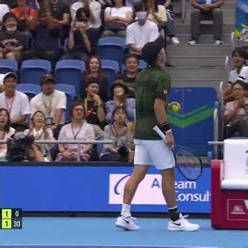 Nishikori vs Thompson Tokyo 2024 #tennis #nishikori