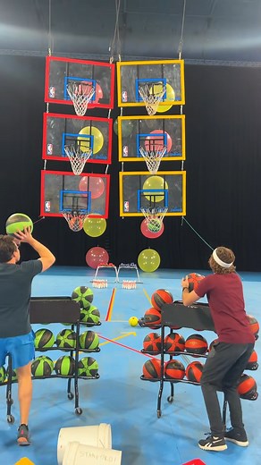 2.1M views · 10K reactions | This Took So Long to Set Up  #game #challenge #balloons #balloonpop #fun #friends #lol | How Ridiculous | Facebook