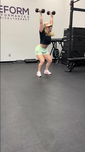 Hang Clean and Jerk - Dumbbell