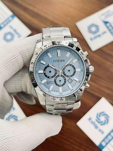 Citizen Chronograph Quartz Blue Dial Watch AN8230-59L