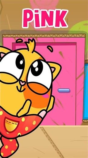 What's behind the mystery doors? 🚪🤫 Colorful rooms adventure #forkids
