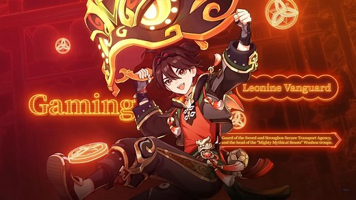 What does Gaming scale off in Genshin Impact?