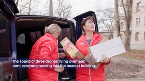 During a recent aid delivery in Ukraine, the sound of three drones overhead sent everyone running for shelter. This is still the daily reality for many Ukrainians, who must live with this danger while also struggling due to heavily damaged infrastructure and energy shortages during a freezing winter. Greater Good Charities has remained there through it all. Thanks to your support, we continue to distribute humanitarian and pet supplies to those in need, providing not just tangible aid but a remi