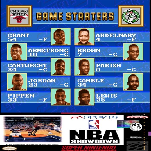NBA Showdown | SNES | 1993 | Retro-Entertainment TV