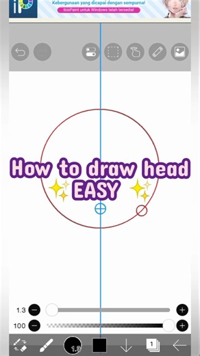 Head is easy! #illustrator #art #ibispaintx #beginnerarttips #arttutorial