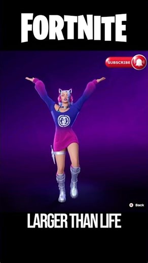 Larger Than Life Emote - Fortnite