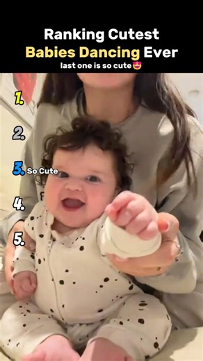 Ranking Cutest Babies Dancing Ever👶