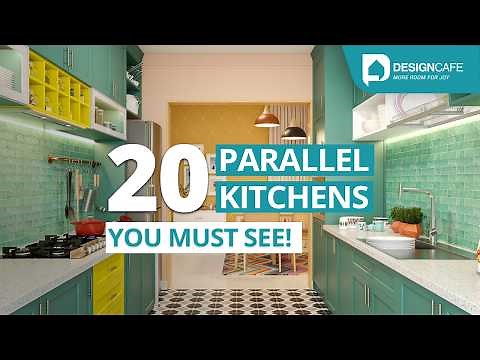 Parallel Kitchen Design Ideas 2026 | DesignCafe Modular Kitchen Designs