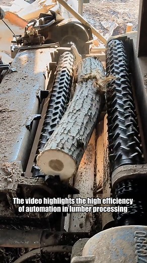 This Machine Strips Tree Bark in Seconds | Tech Fusion
