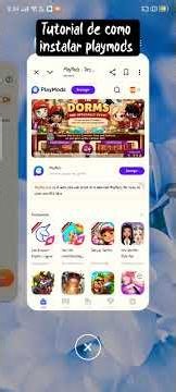 tutorial de cómo instalar playmods