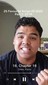 25 Favourite Songs Of 2025 (20-15) #music #bestsongs #reaction