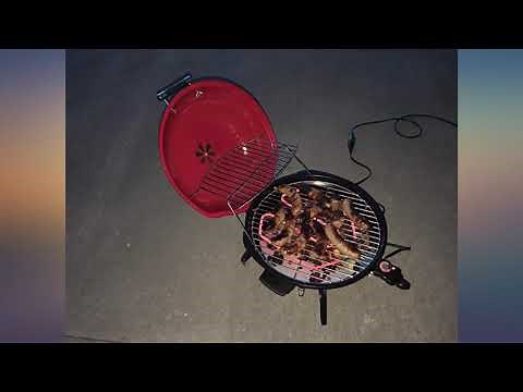 Techwood Electric BBQ Grill 15-Serving Portable Grill for Outdoor and Indoor Use, review