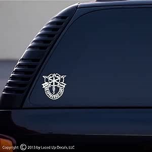 Special Forces Crest vinyl decal small
