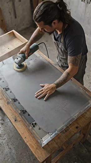 Turning iPhone 17 Pro Max Into a Resin Table #shorts