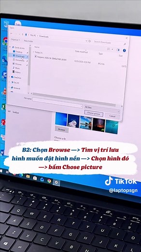 Cách đổi hình nền cho laptop Windows nhanh chóng