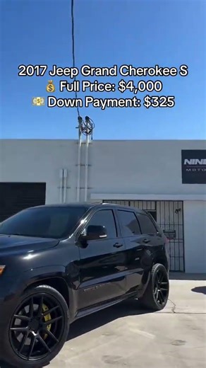 2017 Jeep Grand Cherokee SRT Full Price 4000 Down Payment 325 #jeepcompass
