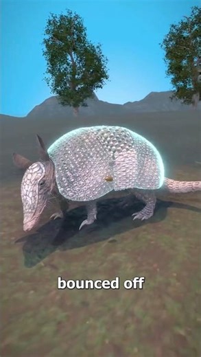 The Bullet That Bounced Off an Armadillo 😳 #aifacts